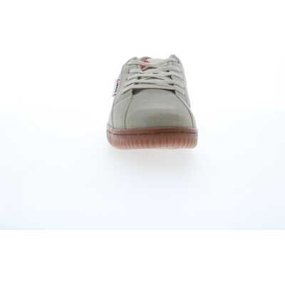 Airwalk The Og Baskets Pour Hommes En Suede Gris - Publicité Airwalk The Og Baskets Pour Hommes En Suede Gris - Publicité