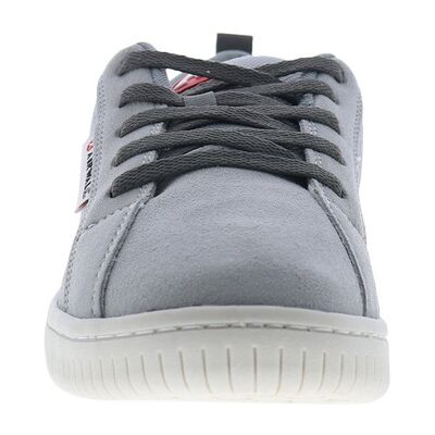 Airwalk The Og Baskets Pour Hommes En Suede Gris - Publicité Airwalk The Og Baskets Pour Hommes En Suede Gris - Publicité