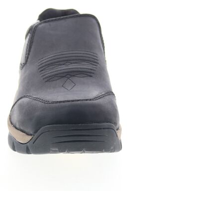 Jama Old West 3 Inch Slip On Loafer Pour Hommes En Cuir Noir - Publicité Jama Old West 3 Inch Slip On Loafer Pour Hommes En Cuir Noir - Publicité
