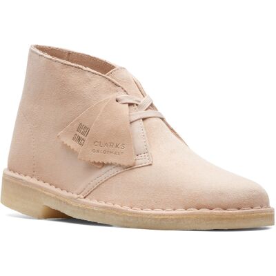 Clarks Desert Boot Chukka Pour Femmes En Suede Bronzage - Publicité Clarks Desert Boot Chukka Pour Femmes En Suede Bronzage - Publicité