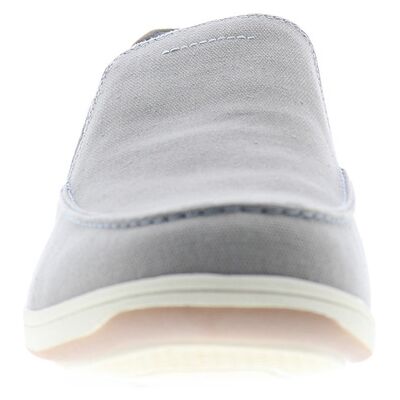 Florsheim Lakeside Canvas Slip On Loafer Pour Hommes En Toile Gris - Publicité Florsheim Lakeside Canvas Slip On Loafer Pour Hommes En Toile Gris - Publicité