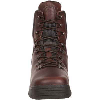 Rocky Mobilite Steel Toe Waterproof Oil-Resistant Pour Hommes En Cuir Brown - Publicité Rocky Mobilite Steel Toe Waterproof Oil-Resistant Pour Hommes En Cuir Brown - Publicité