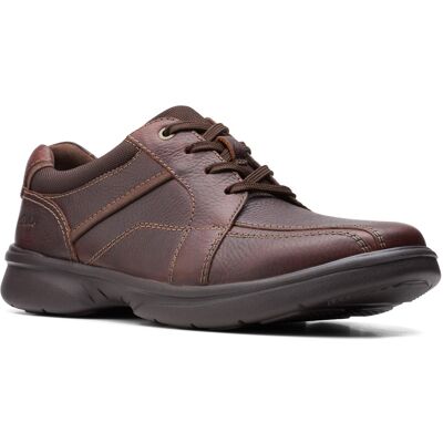 Clarks Bradley Walk Pour Hommes En Cuir Brown - Publicité Clarks Bradley Walk Pour Hommes En Cuir Brown - Publicité
