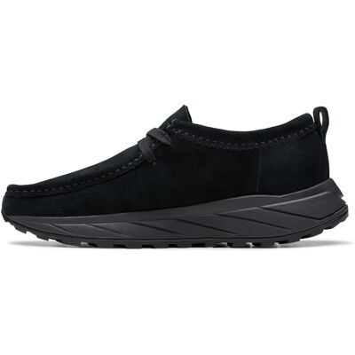 Clarks Walla Eden Lo Baskets Pour Hommes En Suede Noir - Publicité Clarks Walla Eden Lo Baskets Pour Hommes En Suede Noir - Publicité