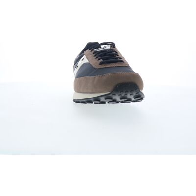 Saucony Trainer 80 Baskets Pour Hommes En Suede Noir - Publicité Saucony Trainer 80 Baskets Pour Hommes En Suede Noir - Publicité
