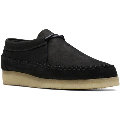 Clarks Weaver Tie Pour Femmes En Suede Noir - Publicité Clarks Weaver Tie Pour Femmes En Suede Noir - Publicité