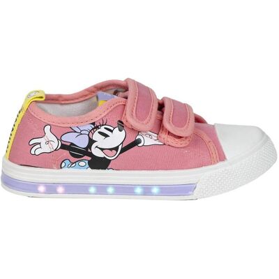 Cerdà Chaussure En Toile Semelle Pvc Avec Lumières Coton Minnie Rose - T029 Fille - Publicité Cerdà Chaussure En Toile Semelle Pvc Avec Lumières Coton Minnie Rose - T029 Fille - Publicité