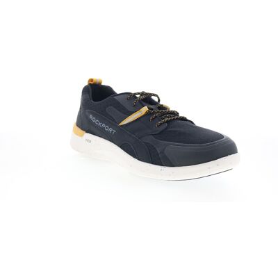 Rockport Works Truflex Fly Blucher Composite Toe Pour Hommes En Toile Noir - Publicité Rockport Works Truflex Fly Blucher Composite Toe Pour Hommes En Toile Noir - Publicité