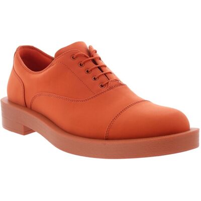 Clarks Cur Oxford 2 M Richelieu Pour Hommes En Toile Orange - Publicité Clarks Cur Oxford 2 M Richelieu Pour Hommes En Toile Orange - Publicité