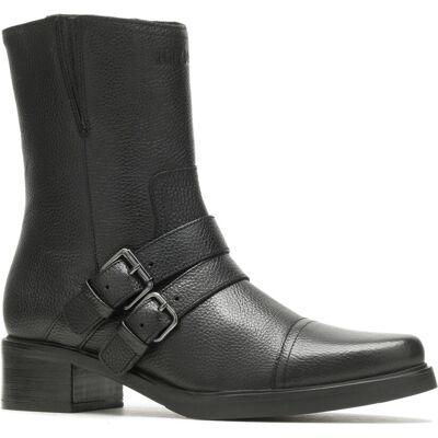 Harley-Davidson Jerilyn Double Buckle Non Spécifié Pour Femmes En Cuir Noir - Publicité Harley-Davidson Jerilyn Double Buckle Non Spécifié Pour Femmes En Cuir Noir - Publicité
