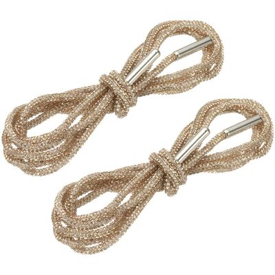 Uxcell Lacets À Chaussures En Strass, 2 Pièces Pour Cristal Bling, - Publicité Uxcell Lacets À Chaussures En Strass, 2 Pièces Pour Cristal Bling, - Publicité
