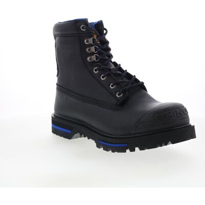Chinook Tarantula Waterproof Steel Toe Pour Hommes En Cuir Noir - Publicité Chinook Tarantula Waterproof Steel Toe Pour Hommes En Cuir Noir - Publicité