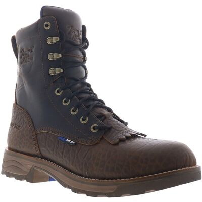 Tony Lama High Plains Waterproof Composite Toe Pour Hommes En Cuir Brown - Publicité Tony Lama High Plains Waterproof Composite Toe Pour Hommes En Cuir Brown - Publicité