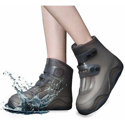 Couvre-Chaussures Imperméables Et Antidérapants - Pointure 34 À 36 - Semptec - Publicité Couvre-Chaussures Imperméables Et Antidérapants - Pointure 34 À 36 - Semptec - Publicité