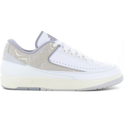 Jordan Air 2 Retro Low Python - Hommes Sneaker Baskets Cuir Blanc Dv9956-100 - Publicité Jordan Air 2 Retro Low Python - Hommes Sneaker Baskets Cuir Blanc Dv9956-100 - Publicité