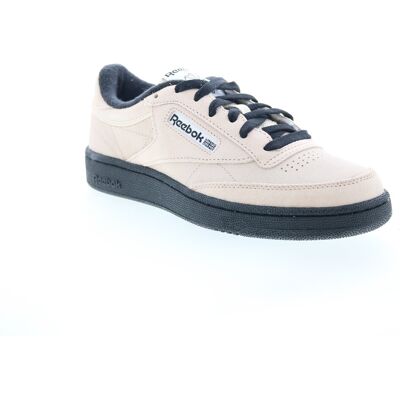Reebok Club C 85 Baskets Pour Hommes En Suede Bronzage - Publicité Reebok Club C 85 Baskets Pour Hommes En Suede Bronzage - Publicité