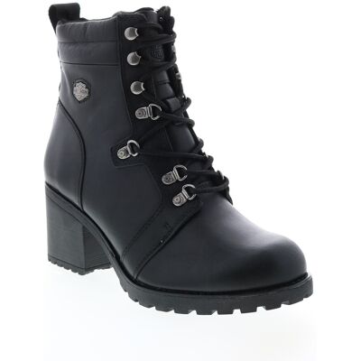 Harley-Davidson Marinda 5\" Lace Non Spécifié Pour Femmes En Cuir Noir - Publicité Harley-Davidson Marinda 5\" Lace Non Spécifié Pour Femmes En Cuir Noir - Publicité