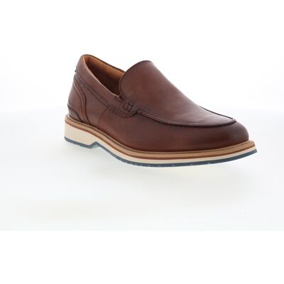Clarks Monahan Step Loafer Pour Hommes En Cuir Brown - Publicité Clarks Monahan Step Loafer Pour Hommes En Cuir Brown - Publicité