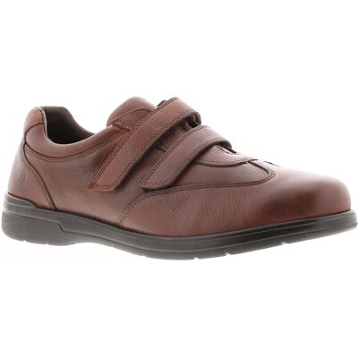 Hush Puppies Chaussures Homme Tactile Fermeture Magnus Ruban Cuir Habillé Marron - Publicité Hush Puppies Chaussures Homme Tactile Fermeture Magnus Ruban Cuir Habillé Marron - Publicité