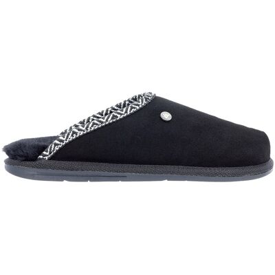 Vanuba Pantoufles Pour Hommes Tanami Noires, Taille 41 - Publicité Vanuba Pantoufles Pour Hommes Tanami Noires, Taille 41 - Publicité