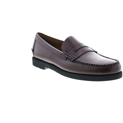 Sebago Dan Polaris Hommes Marron Mocassins & Slip Ons Penny Chaussures - Publicité Sebago Dan Polaris Hommes Marron Mocassins & Slip Ons Penny Chaussures - Publicité