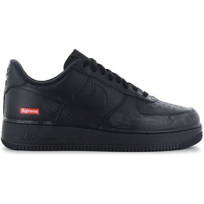 Nike X Supreme Air Force 1 Low Sp Cu9225-001 Baskets Sneakers Hommes Noir - Publicité Nike X Supreme Air Force 1 Low Sp Cu9225-001 Baskets Sneakers Hommes Noir - Publicité