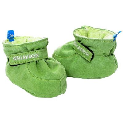 Wallaboo Bébé Chaussures Bottes Citron Vert Daim 6-12 Mois Chaud Souple Bottines - Publicité Wallaboo Bébé Chaussures Bottes Citron Vert Daim 6-12 Mois Chaud Souple Bottines - Publicité