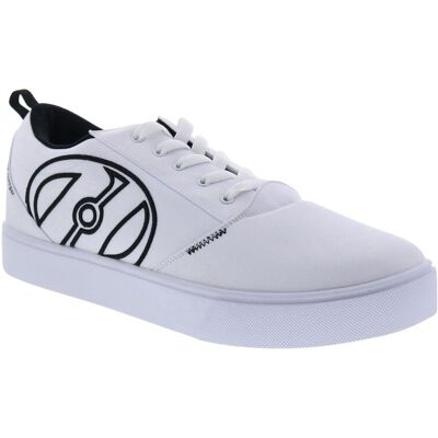 Heelys Pro 20 Lg Baskets Pour Hommes En Toile Blanc - Publicité Heelys Pro 20 Lg Baskets Pour Hommes En Toile Blanc - Publicité