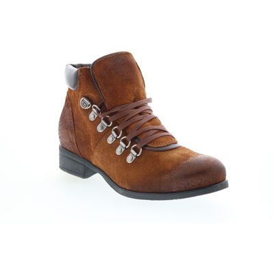 Miz Mooz Steffy Bottillon Pour Femmes En Suede Brown - Publicité Miz Mooz Steffy Bottillon Pour Femmes En Suede Brown - Publicité