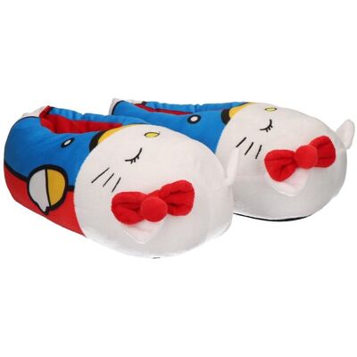 Pantoufles 3d Applications Hello Kitty Bleu - T40/41 Femme Cerdà - Publicité Pantoufles 3d Applications Hello Kitty Bleu - T40/41 Femme Cerdà - Publicité