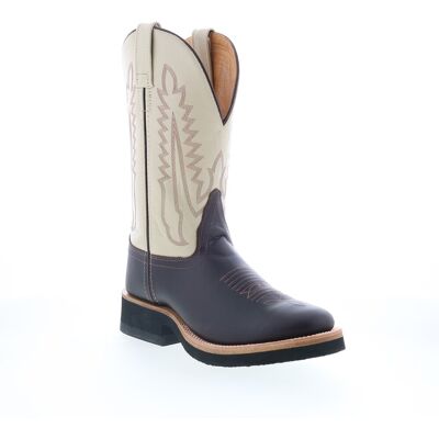 Jama Old West 1642l Santiague Pour Femmes En Cuir Brown - Publicité Jama Old West 1642l Santiague Pour Femmes En Cuir Brown - Publicité
