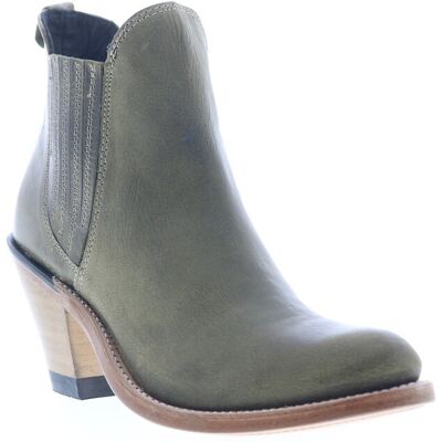 Jama Old West 18158 Santiague Pour Femmes En Cuir Vert - Publicité Jama Old West 18158 Santiague Pour Femmes En Cuir Vert - Publicité
