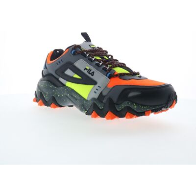 Fila Oakmont Tr Baskets Pour Hommes En Cuir Orange - Publicité Fila Oakmont Tr Baskets Pour Hommes En Cuir Orange - Publicité