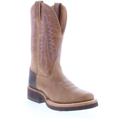 Jama Old West 1639l Santiague Pour Femmes En Cuir Brown - Publicité Jama Old West 1639l Santiague Pour Femmes En Cuir Brown - Publicité