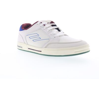 Emerica Heritic Baskets Pour Hommes En Suede Blanc - Publicité Emerica Heritic Baskets Pour Hommes En Suede Blanc - Publicité