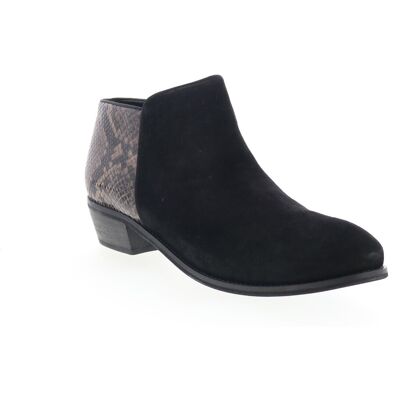 Softwalk Rocklin Bottillon Pour Femmes En Cuir Noir - Publicité Softwalk Rocklin Bottillon Pour Femmes En Cuir Noir - Publicité