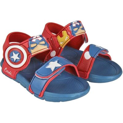 Sandales De Plage Avengers Rouge - T22/23 Enfant Cerdà - Publicité Sandales De Plage Avengers Rouge - T22/23 Enfant Cerdà - Publicité