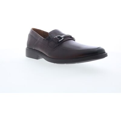 Clarks Clarkslite Bit Loafer Pour Hommes En Cuir Rouge - Publicité Clarks Clarkslite Bit Loafer Pour Hommes En Cuir Rouge - Publicité