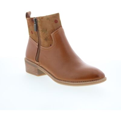 Comfortiva Carter Bottillon Pour Femmes En Cuir Brown - Publicité Comfortiva Carter Bottillon Pour Femmes En Cuir Brown - Publicité