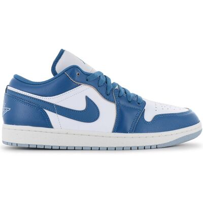 Air Jordan 1 Low Se Fn5214-141 Baskets Sneakers Hommes Chaussures Blanc Bleu Neu - Publicité Air Jordan 1 Low Se Fn5214-141 Baskets Sneakers Hommes Chaussures Blanc Bleu Neu - Publicité