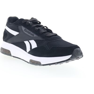 Reebok Glide Dmx Baskets Pour Femmes En Suede Noir - Publicité Reebok Glide Dmx Baskets Pour Femmes En Suede Noir - Publicité