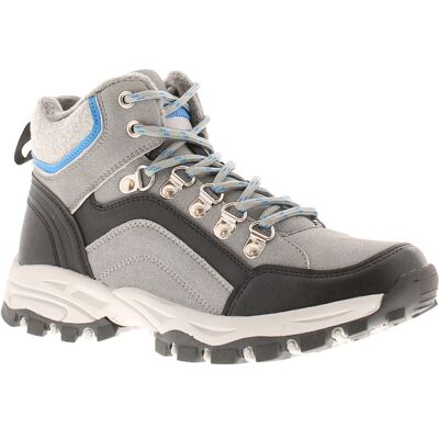X-Hiking Bottes Femme Randonnée Marche Trail Bleu Ardoise Lacets Taille Uk 4 - Publicité X-Hiking Bottes Femme Randonnée Marche Trail Bleu Ardoise Lacets Taille Uk 4 - Publicité