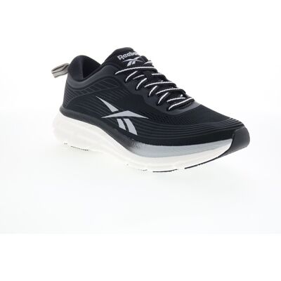 Reebok Road Strider Baskets Pour Hommes En Toile Noir - Publicité Reebok Road Strider Baskets Pour Hommes En Toile Noir - Publicité