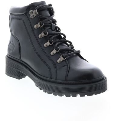 Harley-Davidson Dalwood 5\" Lace Non Spécifié Pour Femmes En Cuir Noir - Publicité Harley-Davidson Dalwood 5\" Lace Non Spécifié Pour Femmes En Cuir Noir - Publicité