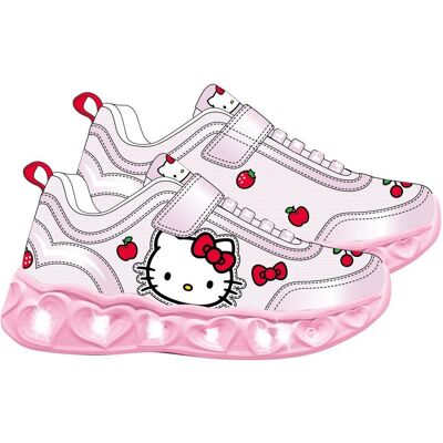 Cerd� Chaussure Sportive Semelle Lumière Eva Avec Lumières Hello Kitty Rose Clair T025 - Publicité Cerd� Chaussure Sportive Semelle Lumière Eva Avec Lumières Hello Kitty Rose Clair T025 - Publicité