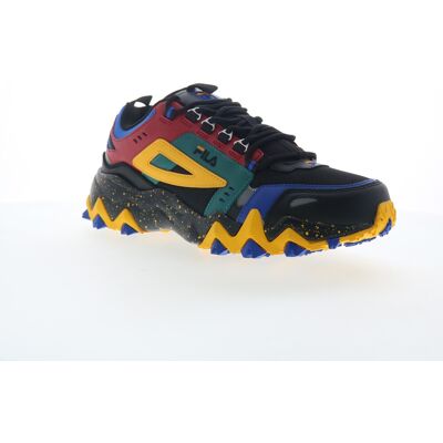 Fila Oakmont Tr Baskets Pour Hommes En Cuir Noir - Publicité Fila Oakmont Tr Baskets Pour Hommes En Cuir Noir - Publicité