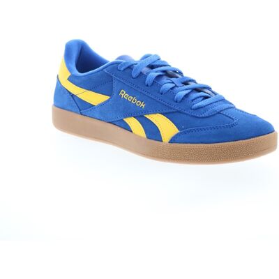 Reebok Smash Edge Baskets Pour Hommes En Suede Bleu - Publicité Reebok Smash Edge Baskets Pour Hommes En Suede Bleu - Publicité
