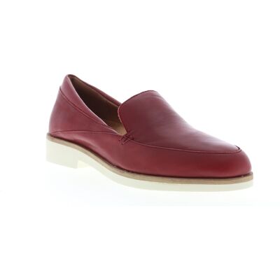 Softwalk Windor Loafer Pour Femmes En Cuir Rouge - Publicité Softwalk Windor Loafer Pour Femmes En Cuir Rouge - Publicité
