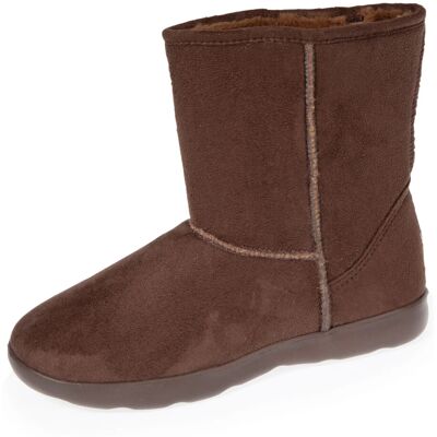 Bottines Rembourées Isotoner Everywear Femme Ergonomie Marron Taille 38 Uk 6 - Publicité Bottines Rembourées Isotoner Everywear Femme Ergonomie Marron Taille 38 Uk 6 - Publicité