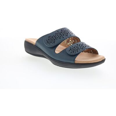 Trotters Ruthie Non Spécifié Pour Femmes En Cuir Bleu - Publicité Trotters Ruthie Non Spécifié Pour Femmes En Cuir Bleu - Publicité